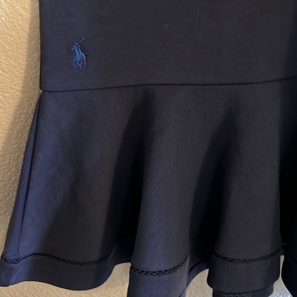 POLO RAPH LAUREN RUFFLE DRESS SIZE LARGE - Picture 8 of 9